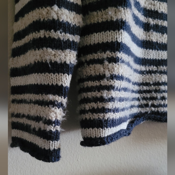 Ralph Lauren rolled hem textured wool blend pullover sweater Women's XL oatmeal - Picture 3 of 8